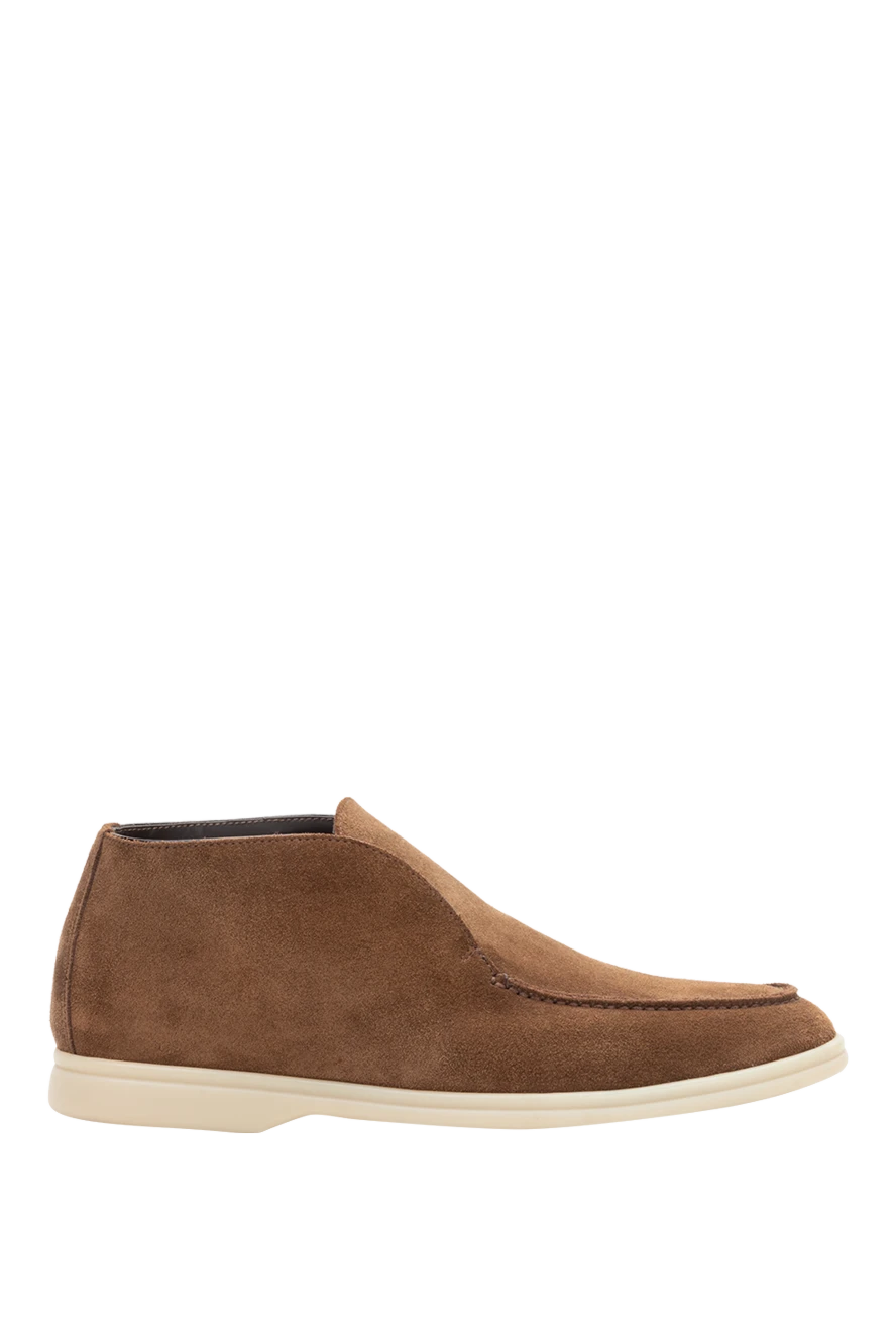 Cesare di Napoli man brown suede desert shoes for men купить с ценами и фото 174507 - photo 1