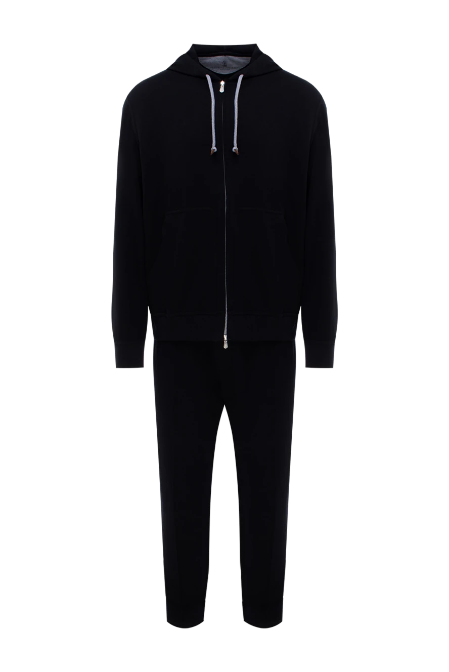 Brunello Cucinelli костюм из мягкого хлопкового джерси с карманами и кулиской
174547 - фото 1