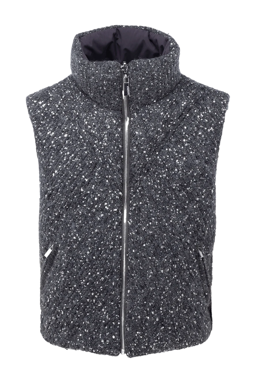 Max&Moi woman women's gray vest купить с ценами и фото 174591 - photo 1