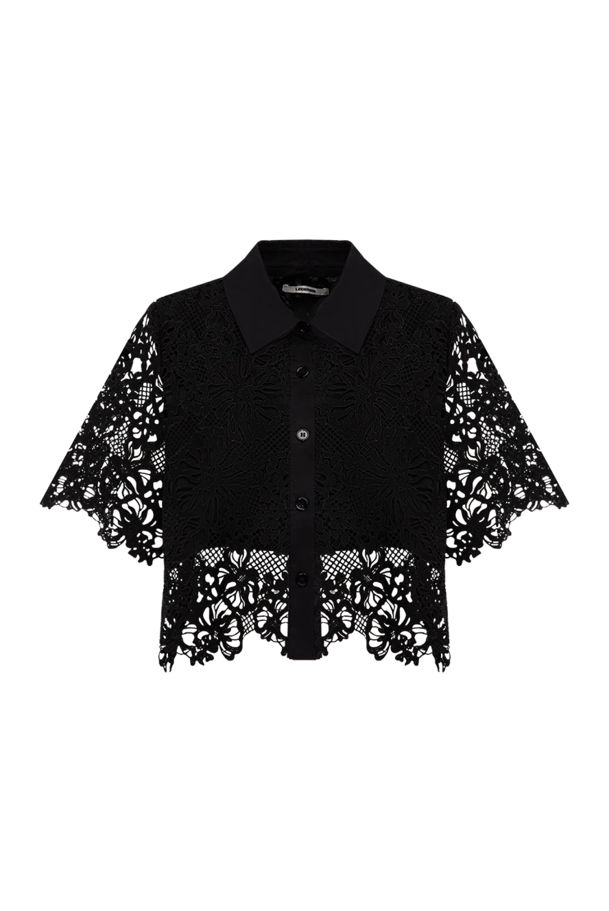 Max&Moi woman black polyester blouse for women купить с ценами и фото 174652 - photo 1