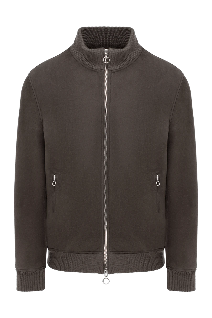 Seraphin дубленка из замши коричневая мужская 174656 - фото 1