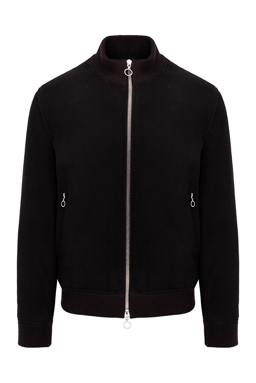 Seraphin дубленка из кожи коричневая мужская 174671 - фото 1