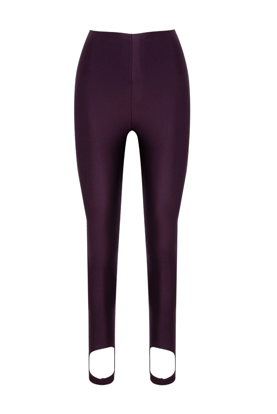 The Andamane woman purple polyamide and elastane leggings for women купить с ценами и фото 174723 - photo 1