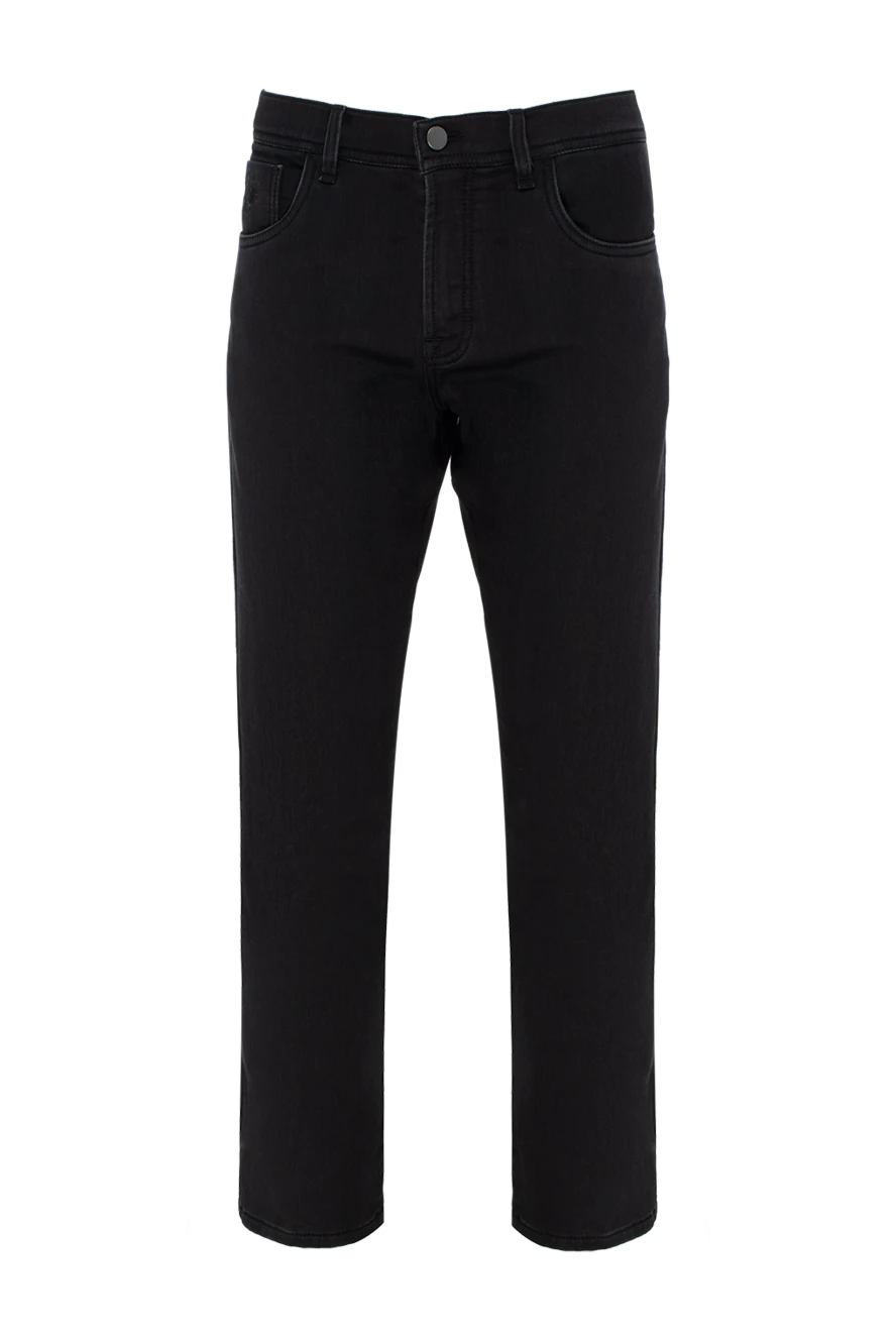 Scissor Scriptor джинсы мужские тёмно-серого оттенка с патчем из крокодила
174770 - фото 1