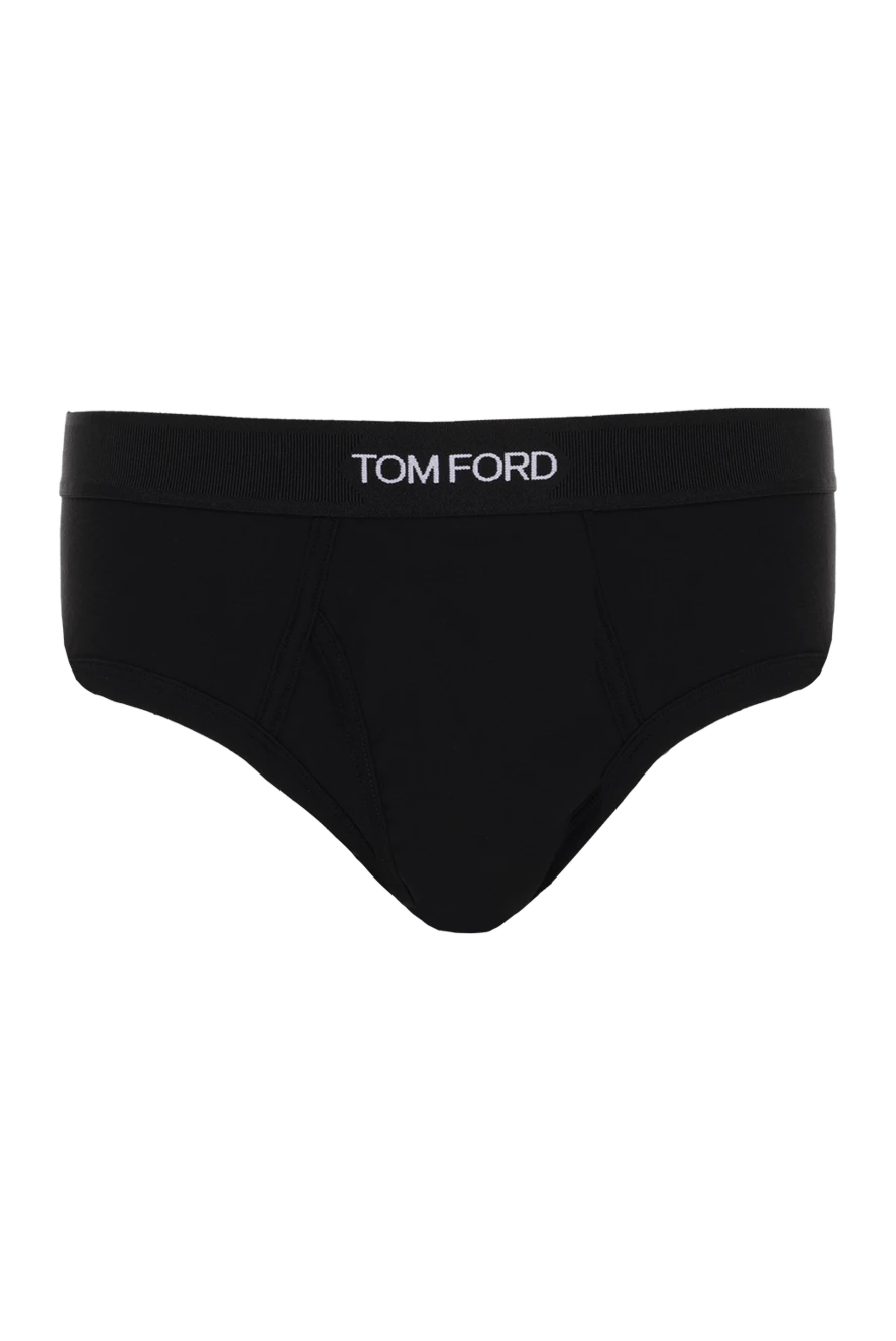 Tom Ford man men's cotton briefs, black купить с ценами и фото 174896 - photo 1