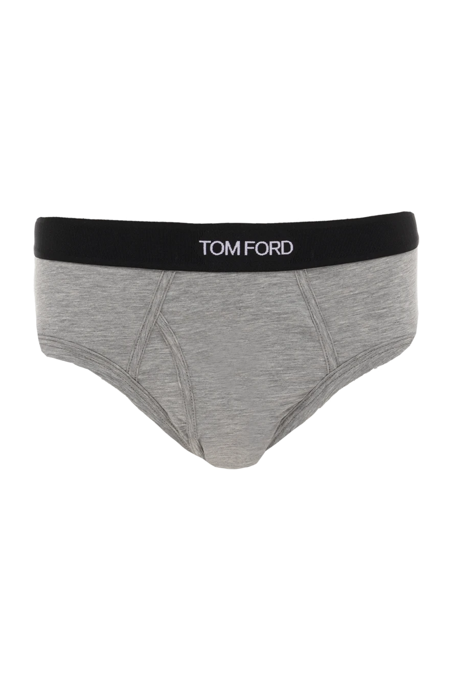 Tom Ford мужские брифы мужские серые купить с ценами и фото 174900 - фото 1