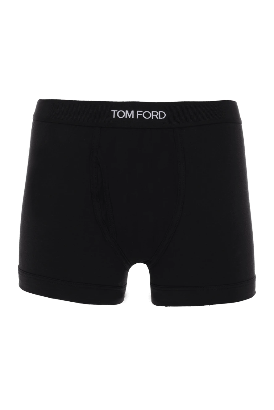 Tom Ford man men's cotton boxer briefs, black купить с ценами и фото 174901 - photo 1