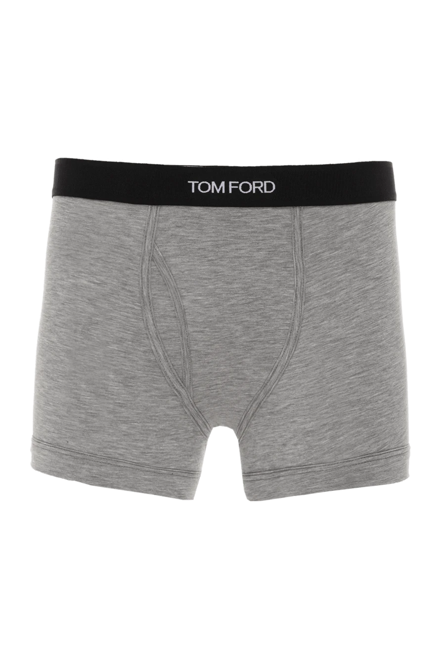 Tom Ford man men's cotton boxer briefs, gray купить с ценами и фото 174902 - photo 1