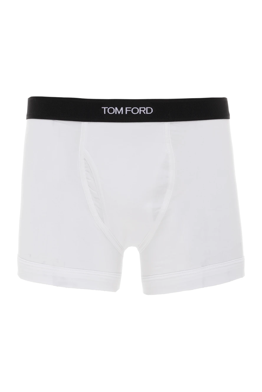 Tom Ford man men's cotton boxers white купить с ценами и фото 174903 - photo 1