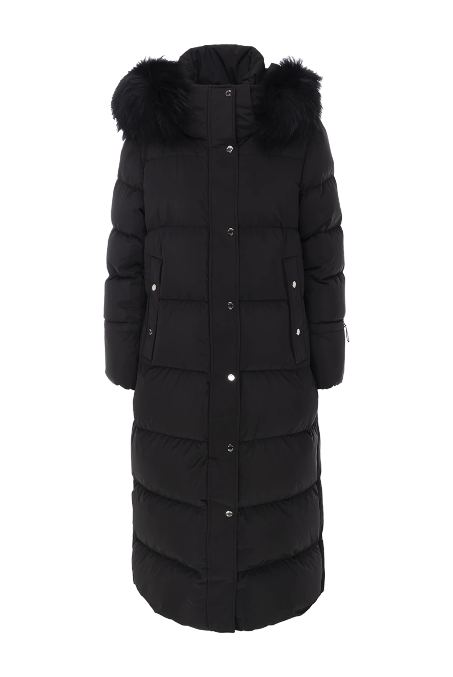 Moorer woman women's black polyester down jacket купить с ценами и фото 174913 - photo 1