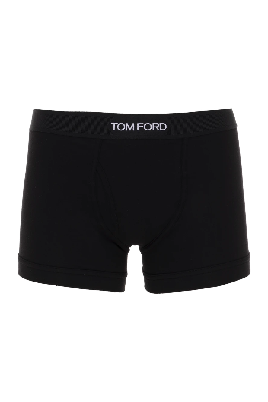 Tom Ford man men's boxers made of cotton and elastane, black купить с ценами и фото 174944 - photo 1