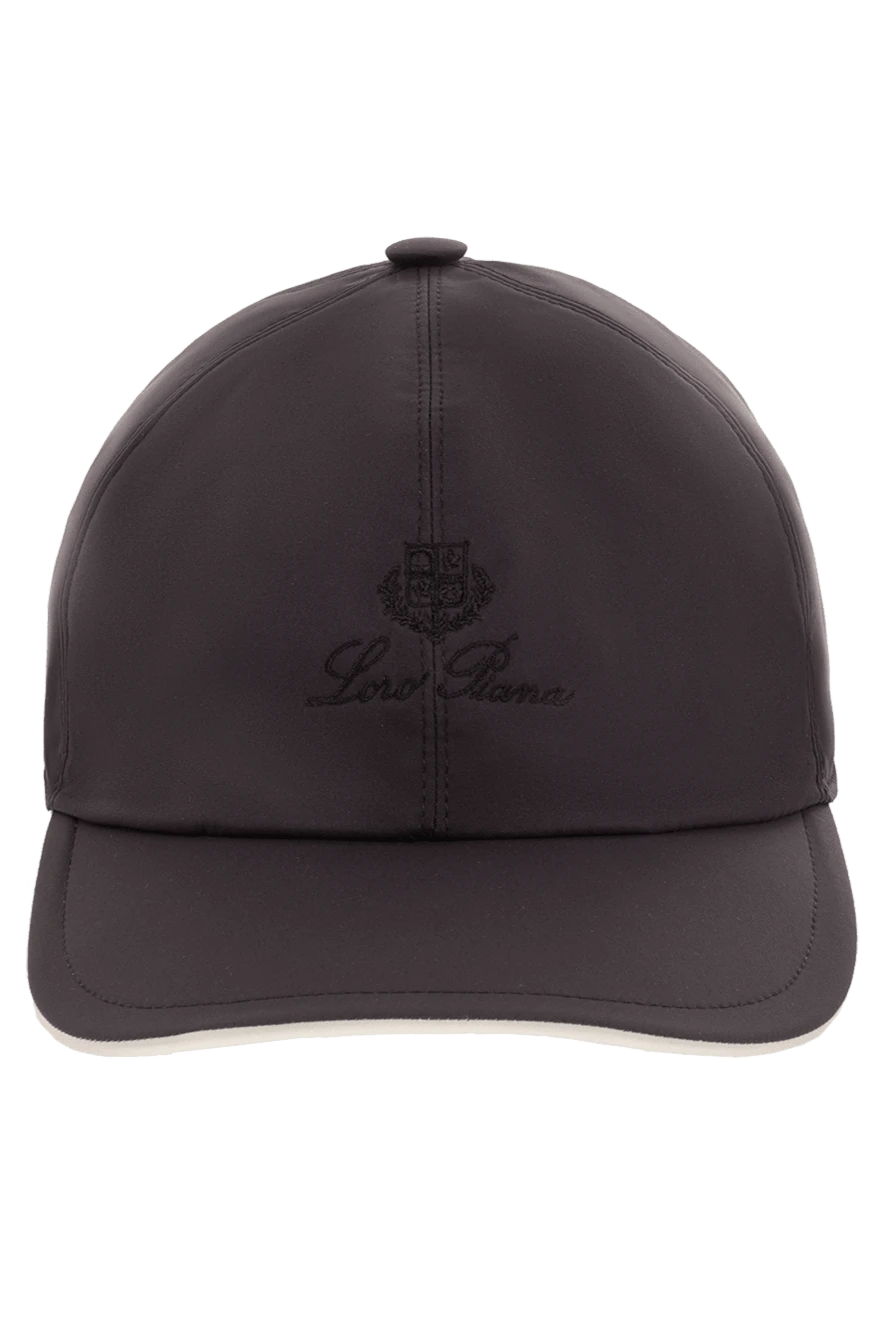 Loro Piana man black polyester cap for men купить с ценами и фото 174952 - photo 1