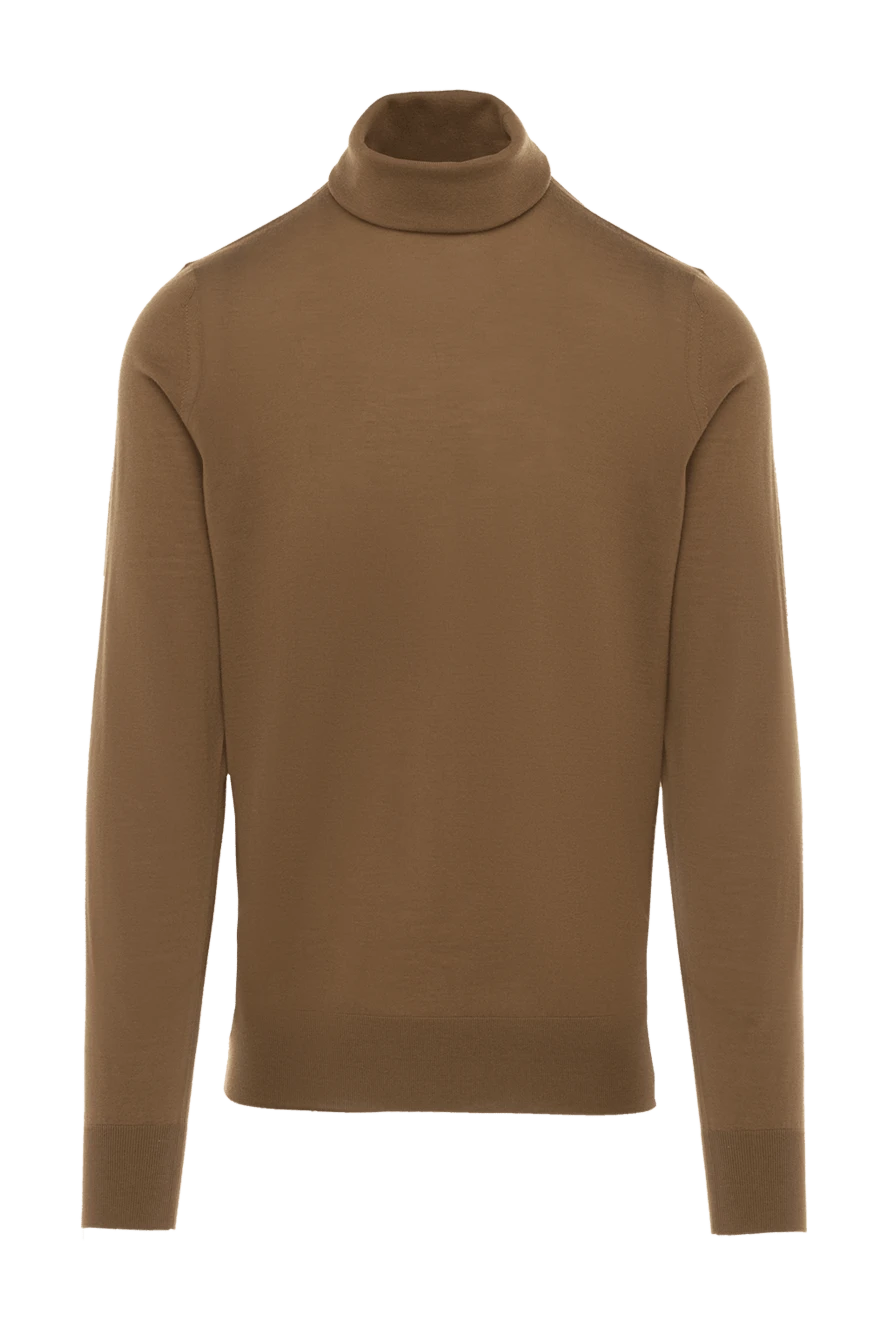 Loro Piana man men's cashmere and wool golf, brown купить с ценами и фото 174961 - photo 1