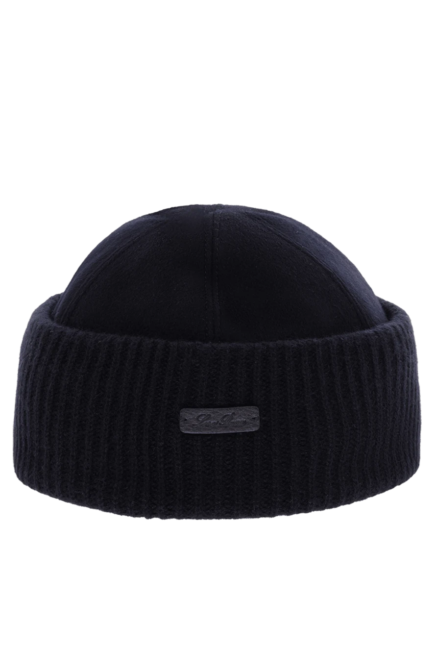 Loro Piana man blue cashmere hat for men купить с ценами и фото 174962 - photo 1