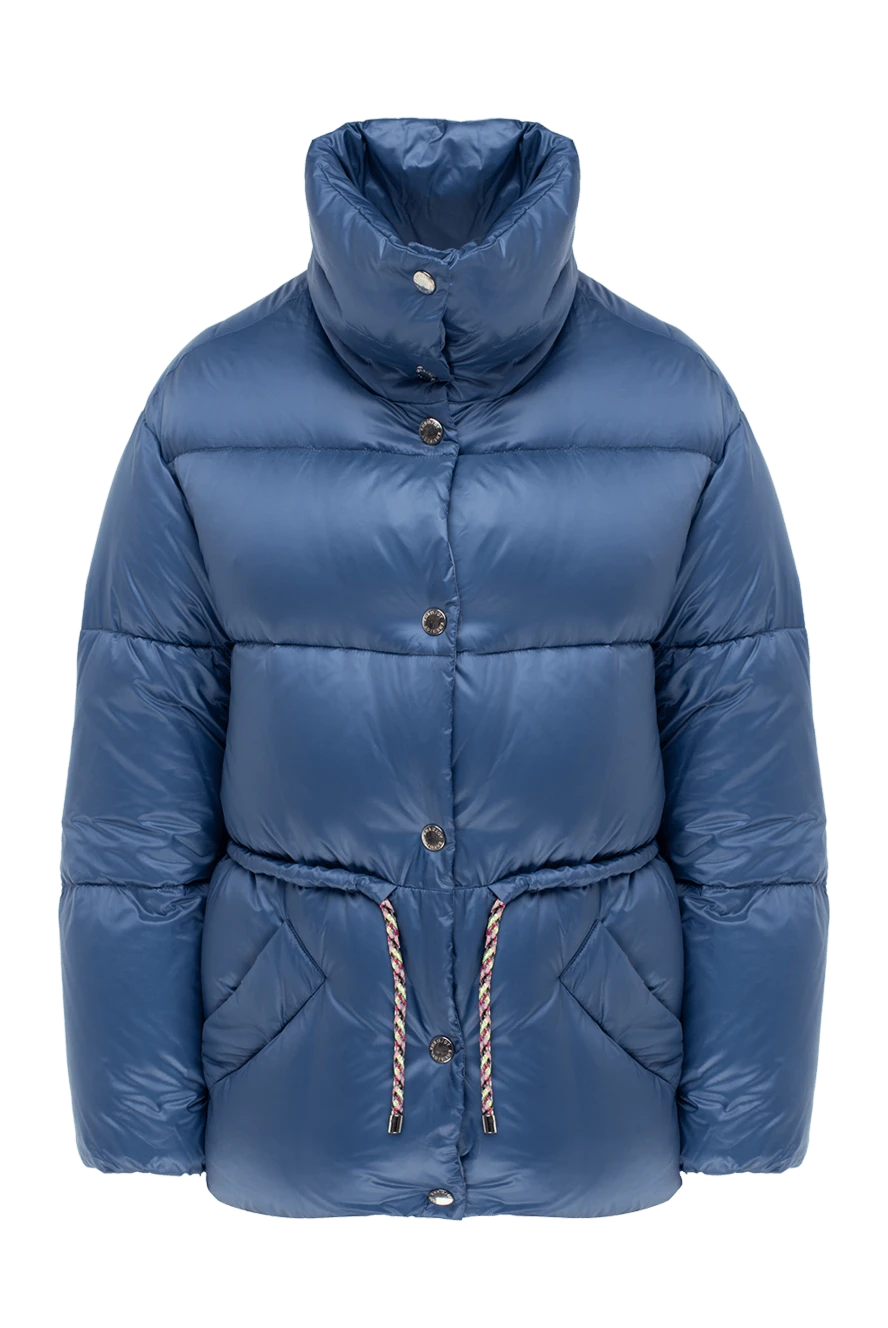 Khrisjoy woman women's blue polyamide down jacket купить с ценами и фото 174989 - photo 1