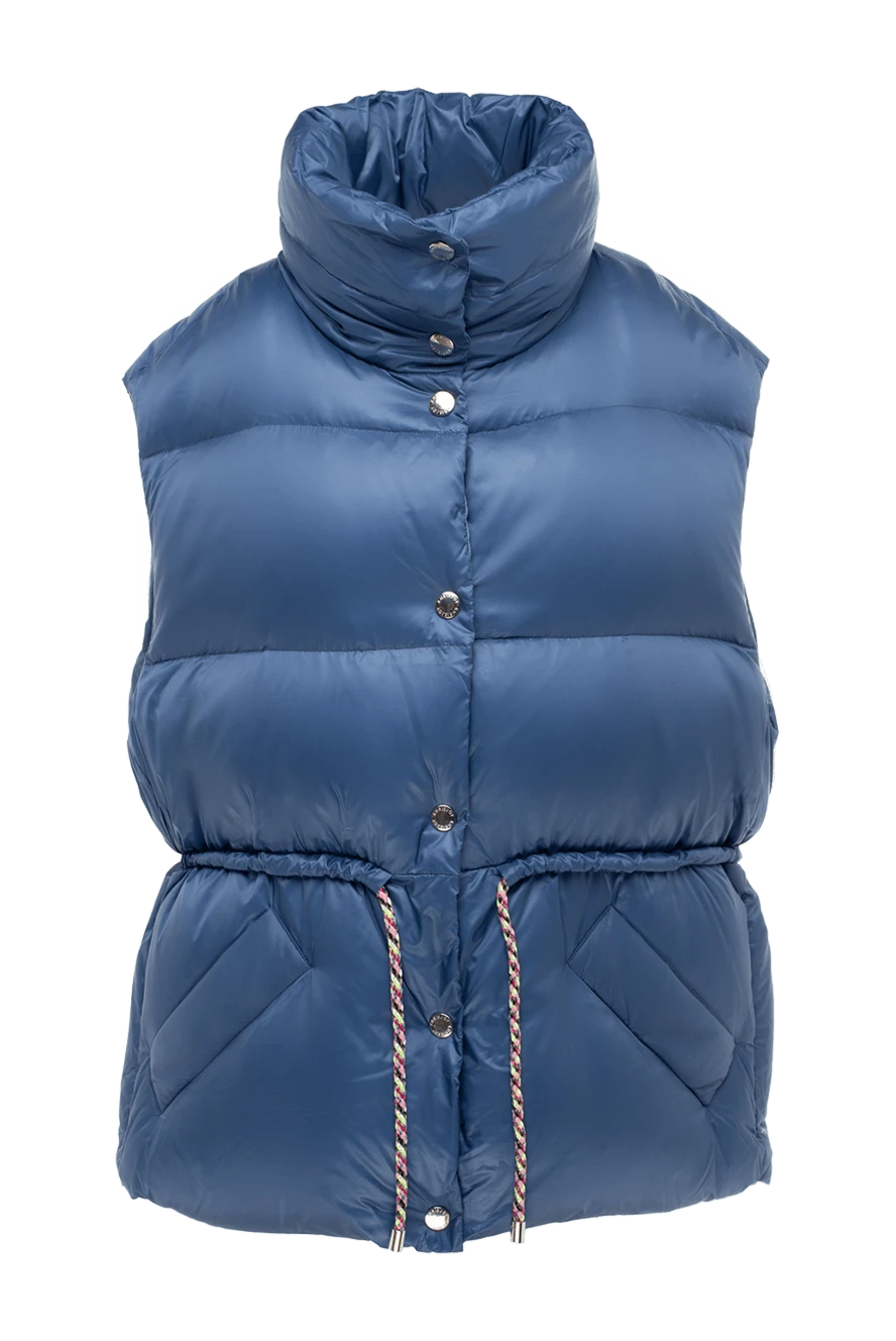 Khrisjoy woman women's blue polyamide vest купить с ценами и фото 174997 - photo 1