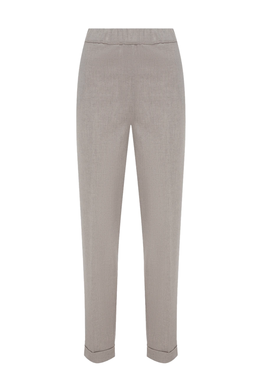 D.Exterior woman beige trousers for women купить с ценами и фото 175002 - photo 1