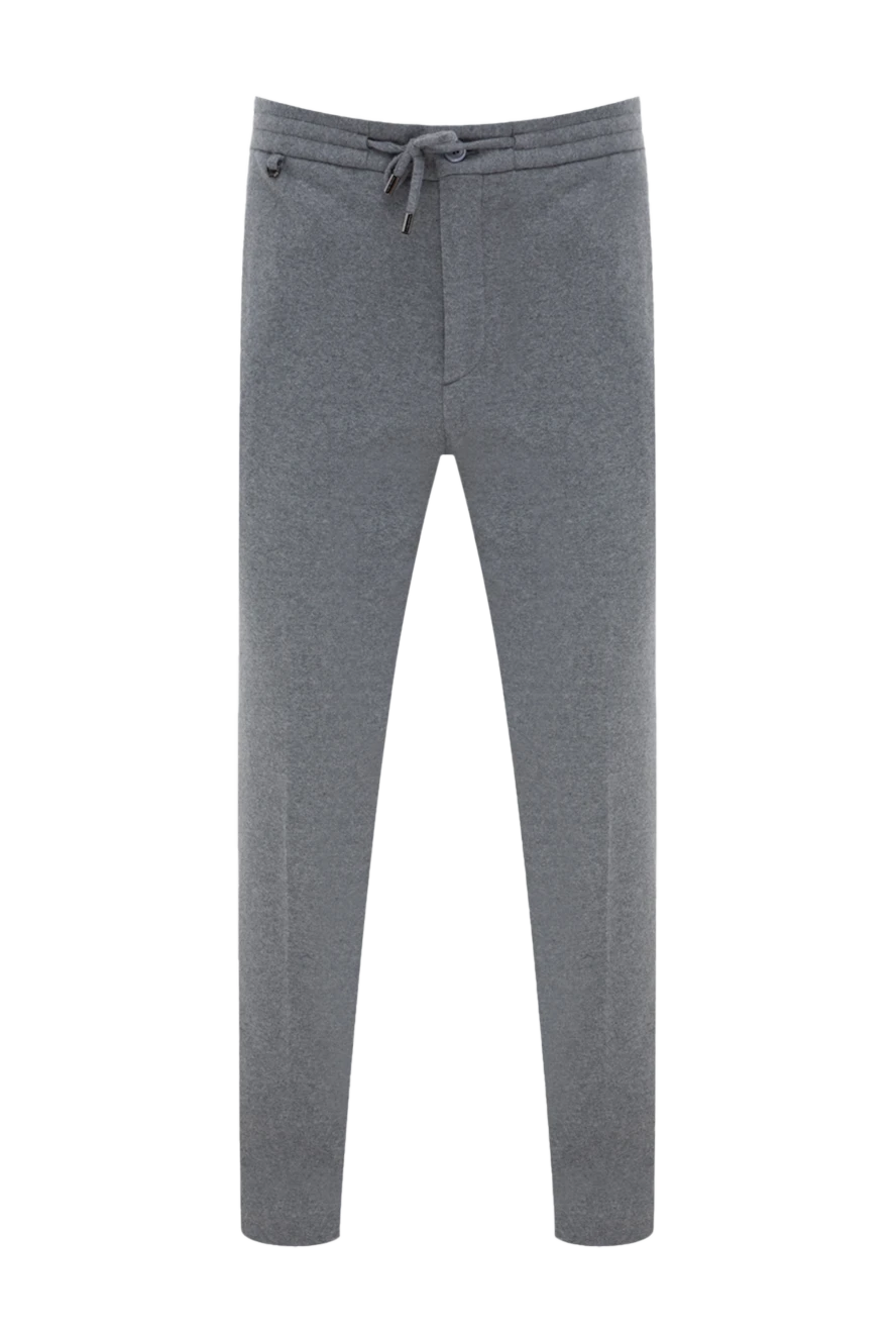 Stefano Ricci gray cotton and cashmere pants for men 175065 - photo 1