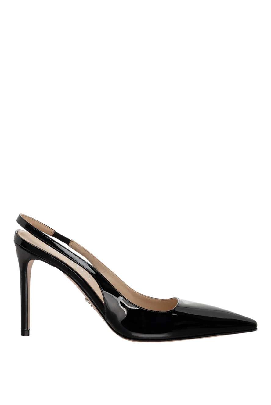 Prada woman black leather shoes for women купить с ценами и фото 175134 - photo 1