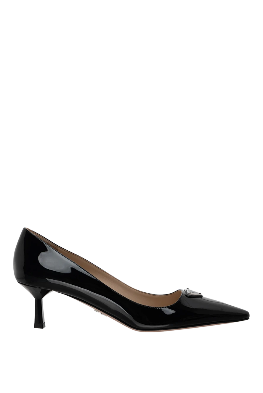 Prada woman black leather shoes for women купить с ценами и фото 175136 - photo 1