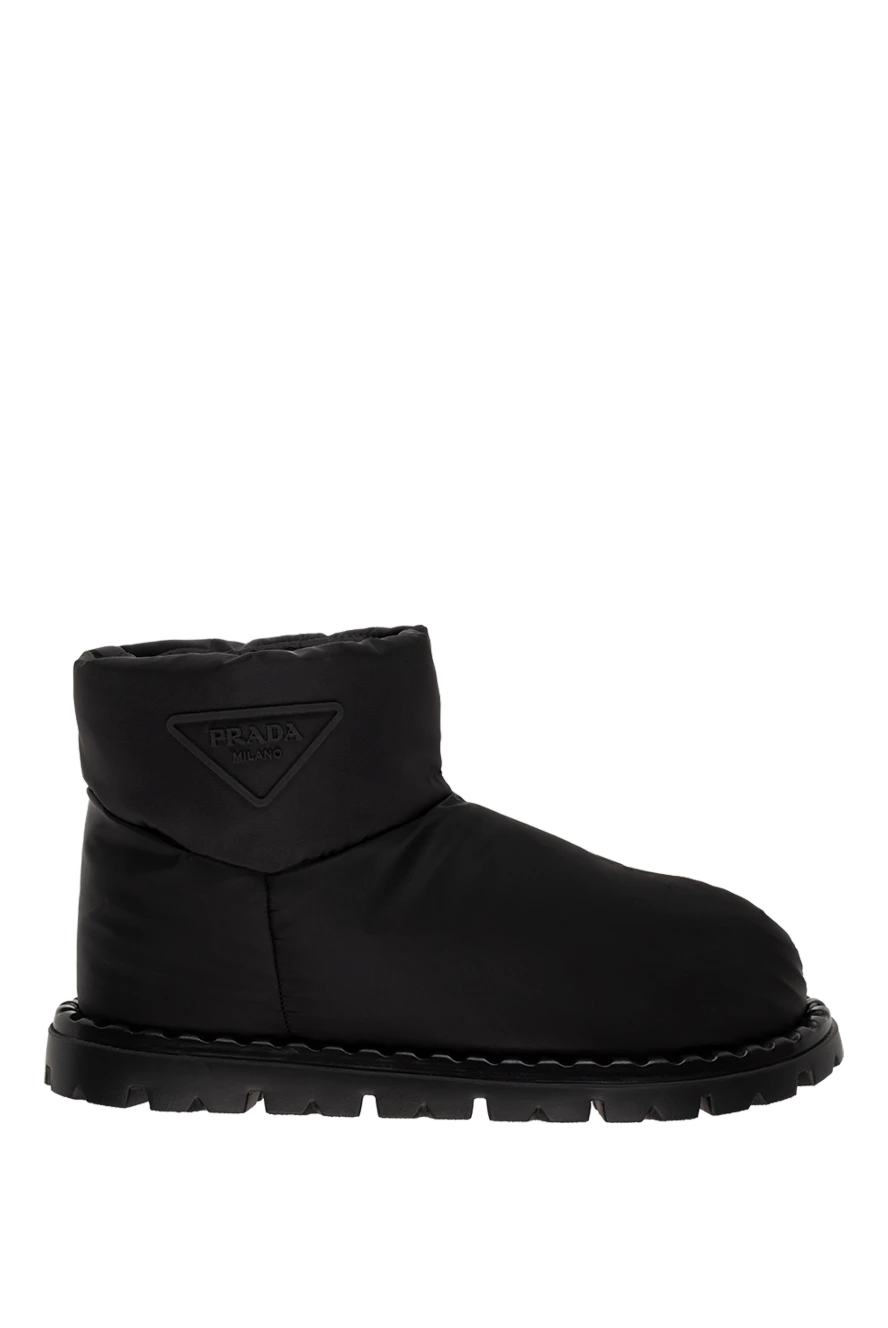 Prada woman women's black nylon ugg boots купить с ценами и фото 175138 - photo 1