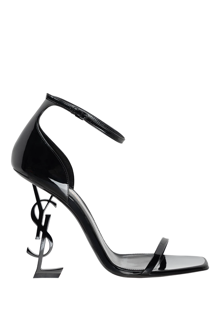 Saint Laurent woman black leather sandals for women купить с ценами и фото 175196 - photo 1