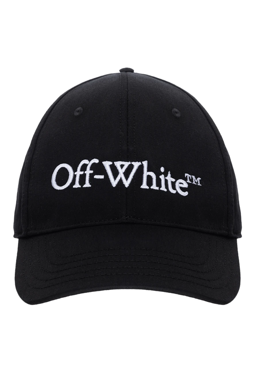 Off-White woman black cotton cap for women купить с ценами и фото 175206 - photo 1