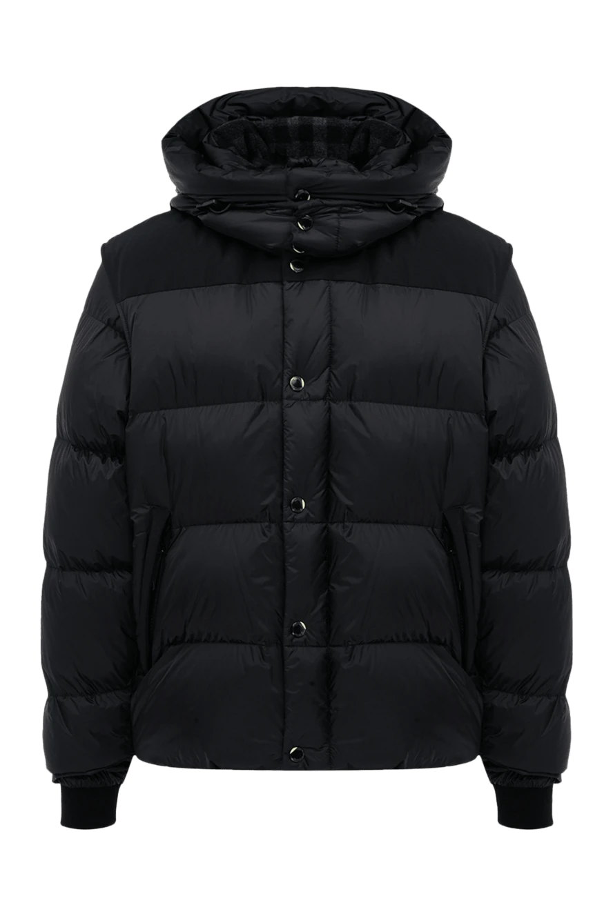 Burberry man black polyamide down jacket for men купить с ценами и фото 175231 - photo 1