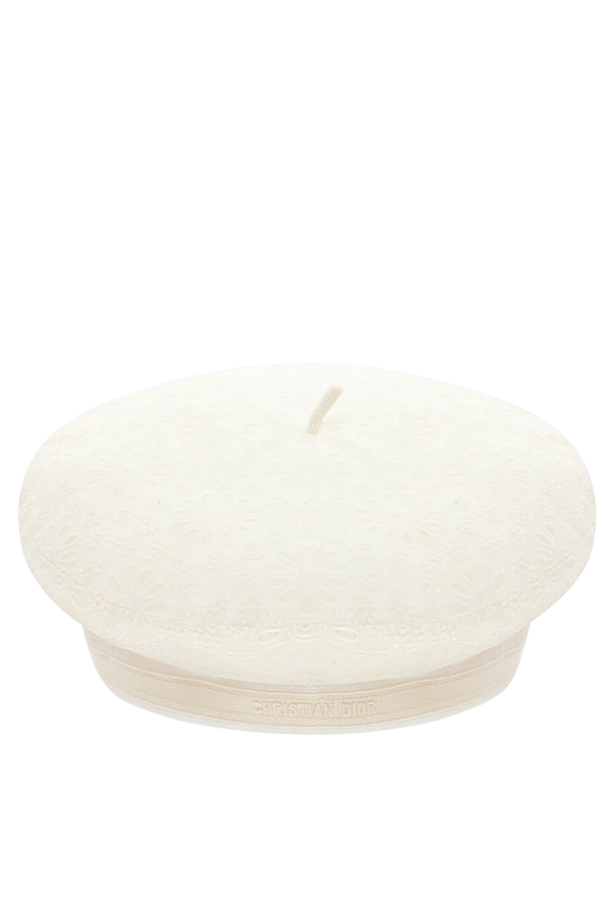 Dior woman white beret for women купить с ценами и фото 175266 - photo 1