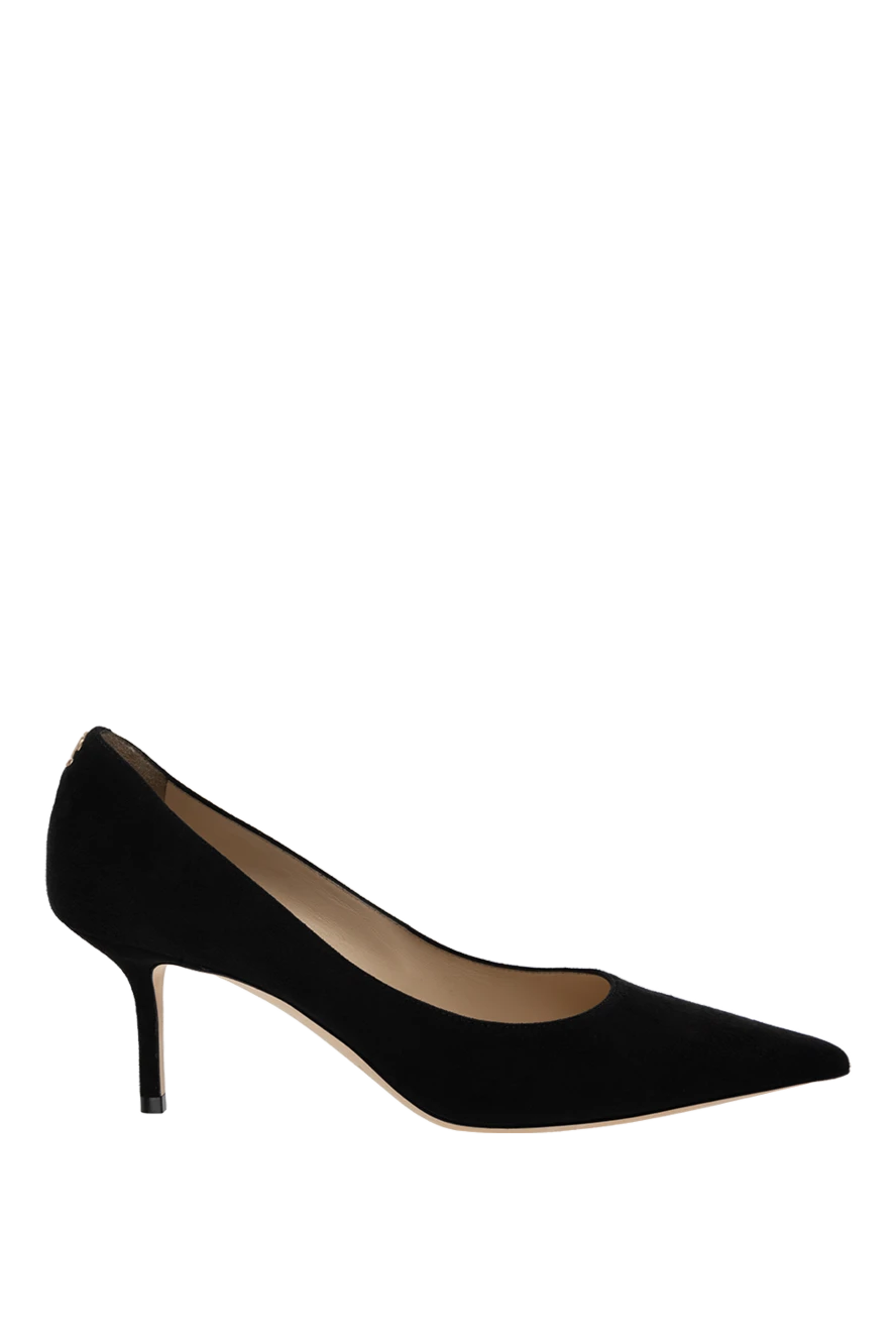 Jimmy Choo woman black suede shoes for women купить с ценами и фото 175282 - photo 1