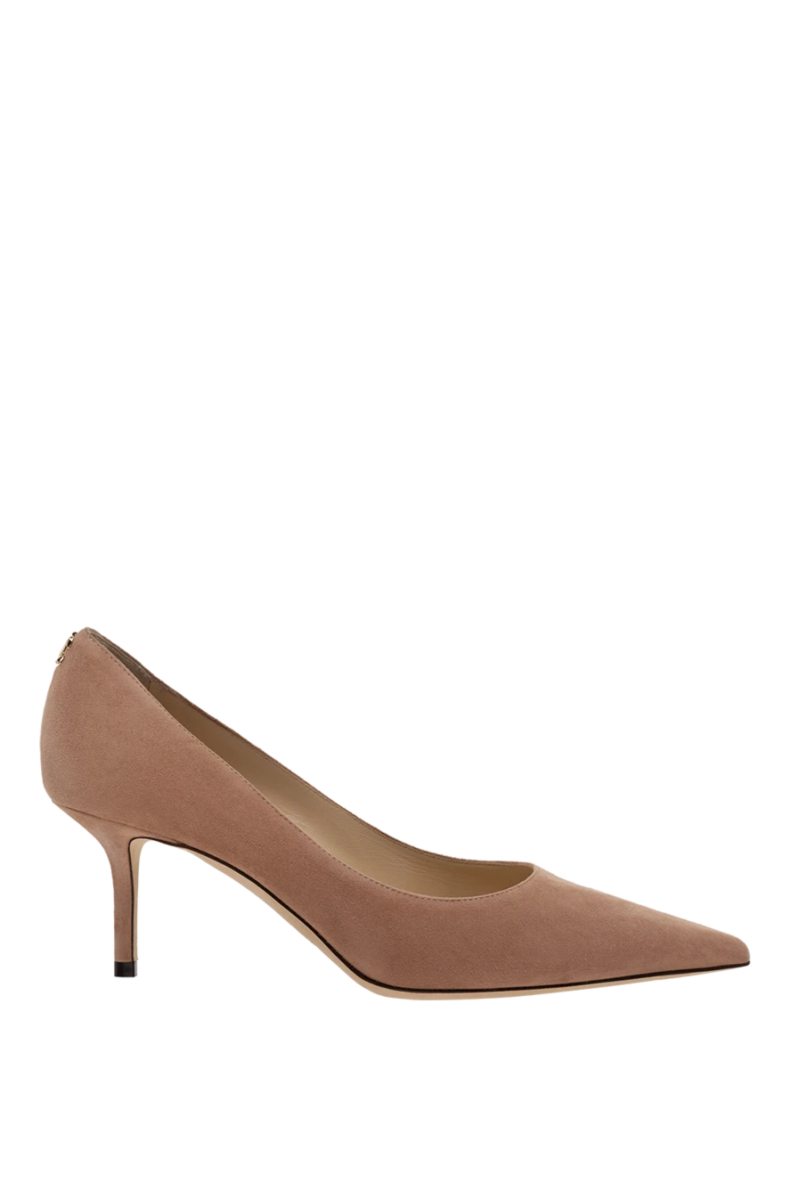 Jimmy Choo woman beige suede shoes for women купить с ценами и фото 175283 - photo 1