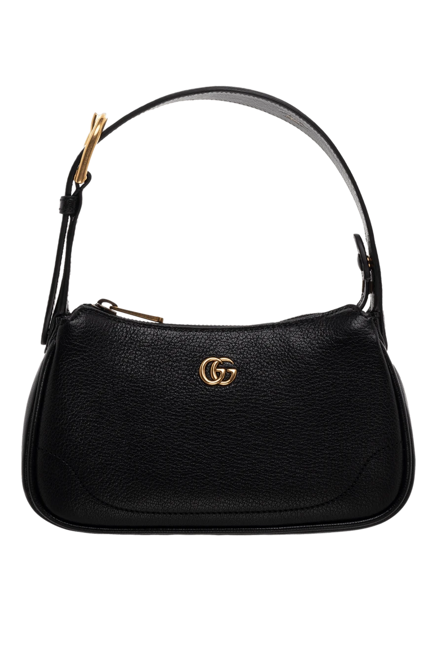 Gucci woman black leather bag for women купить с ценами и фото 175330 - photo 1