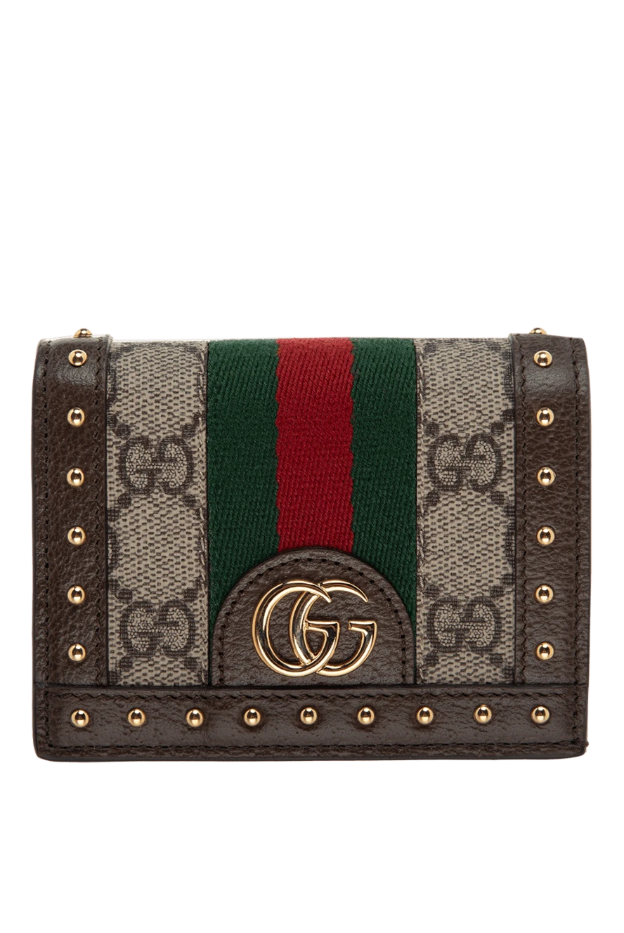 Gucci woman brown leather purse for women купить с ценами и фото 175339 - photo 1