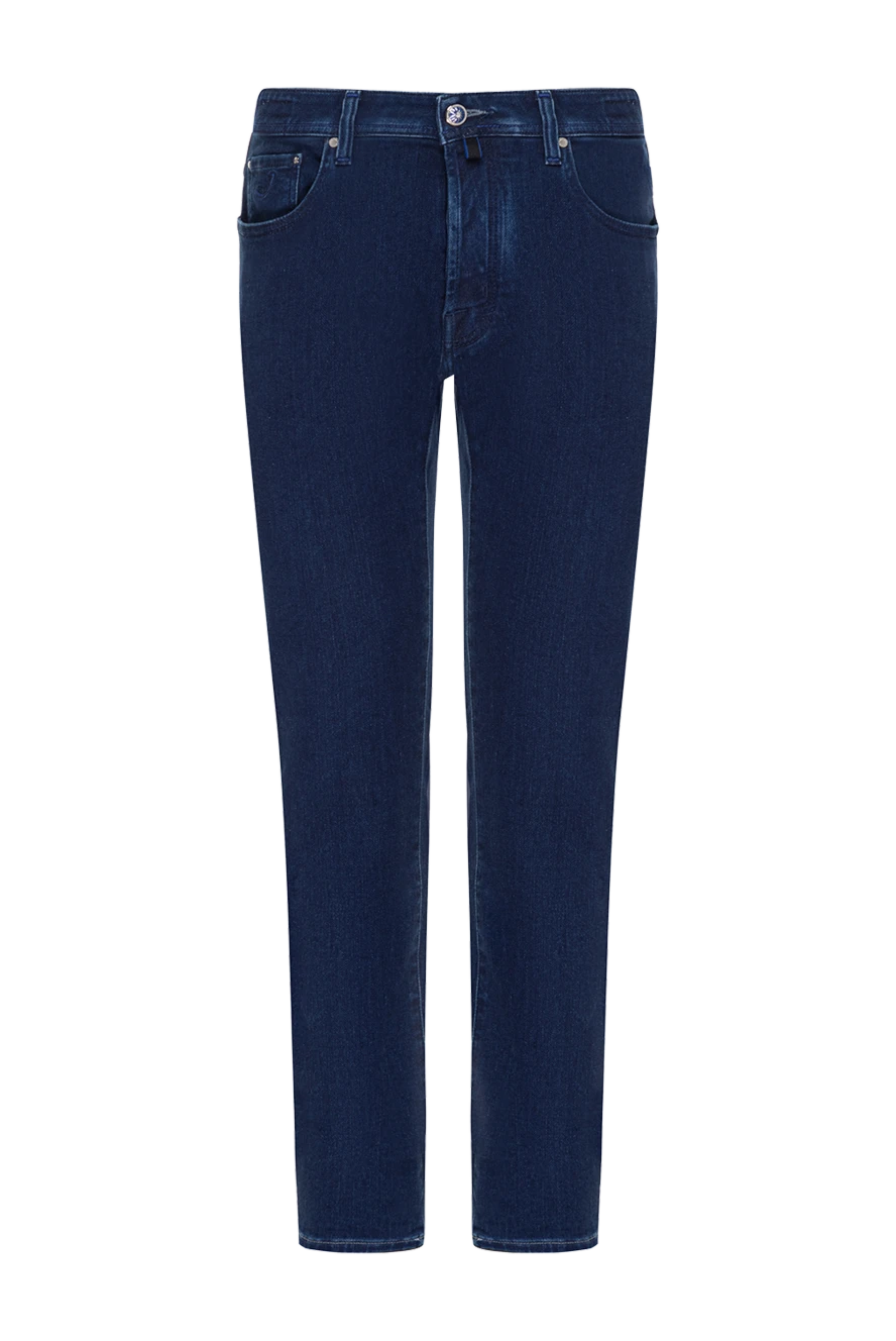 Jacob Cohen straight jeans made of thick cotton in a rich blue color
175360 - photo 1