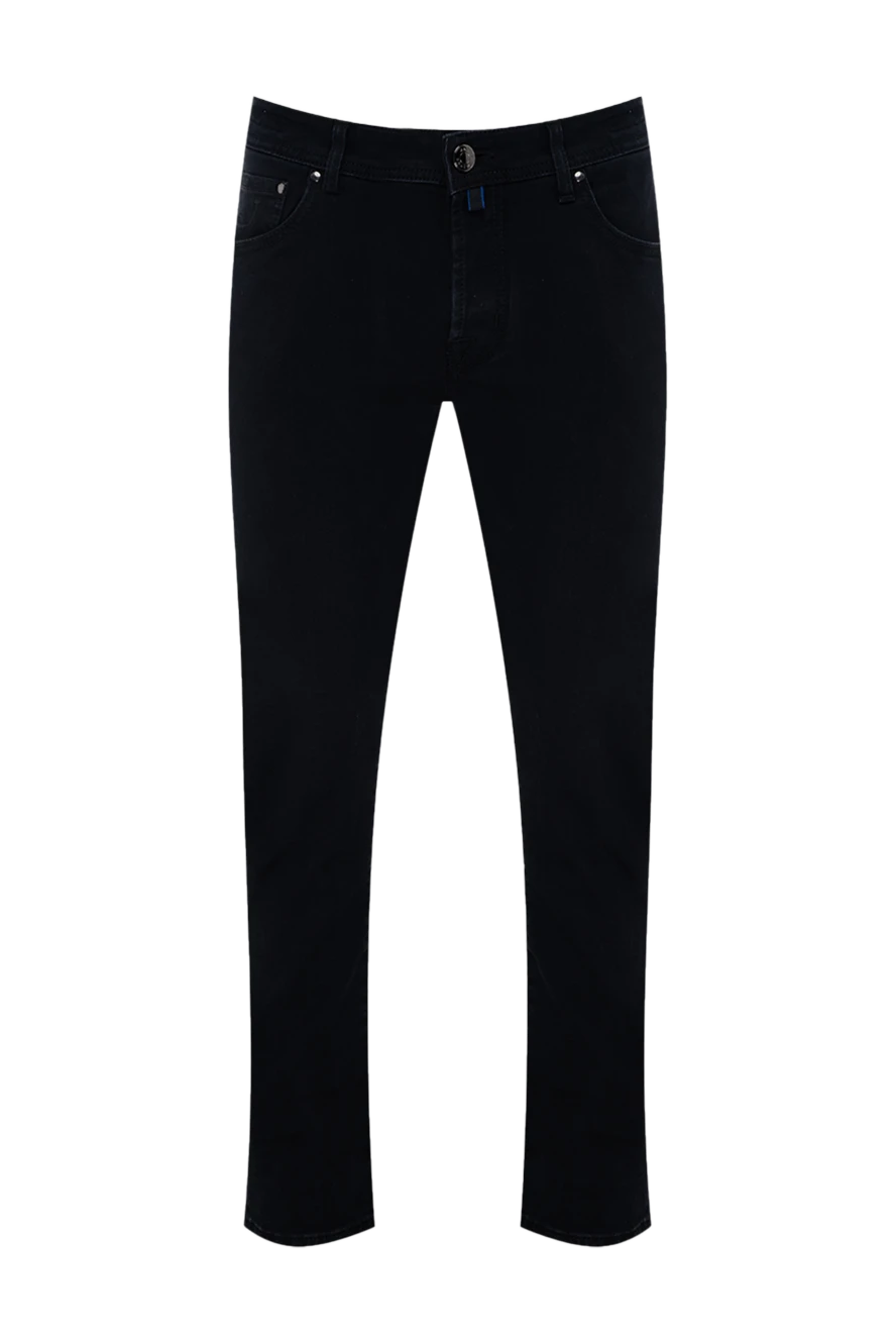 Jacob Cohen қалың мақта матадан тігілген негізгі қара джинсы
175362 - фото 1