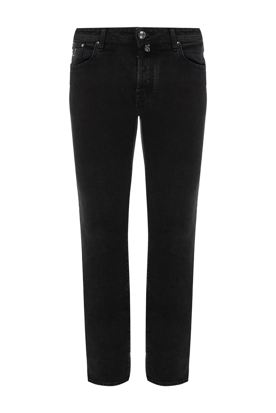 Jacob Cohen black jeans made of polyester and cotton for men 175363 - photo 1