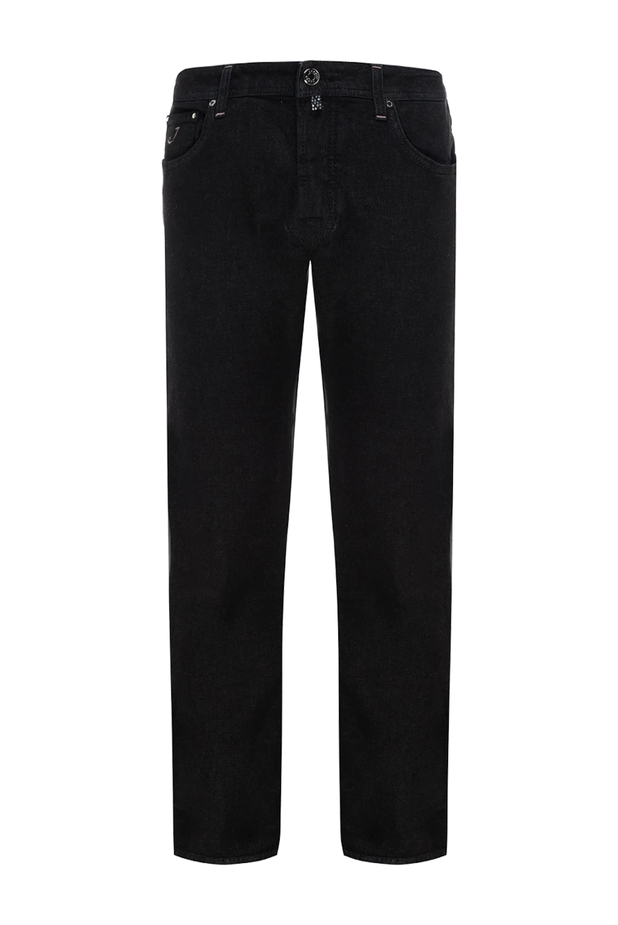 Jacob Cohen прямые джинсы хлопковые черные с лаконичной отделкой
175367 - фото 1