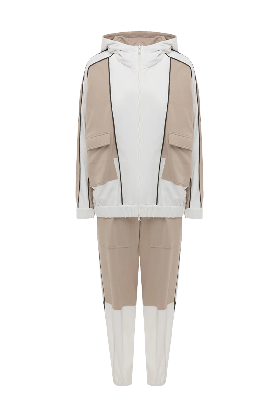 Brunello Cucinelli тік екпіні бар екі түсті спорттық костюм
175438 - фото 1