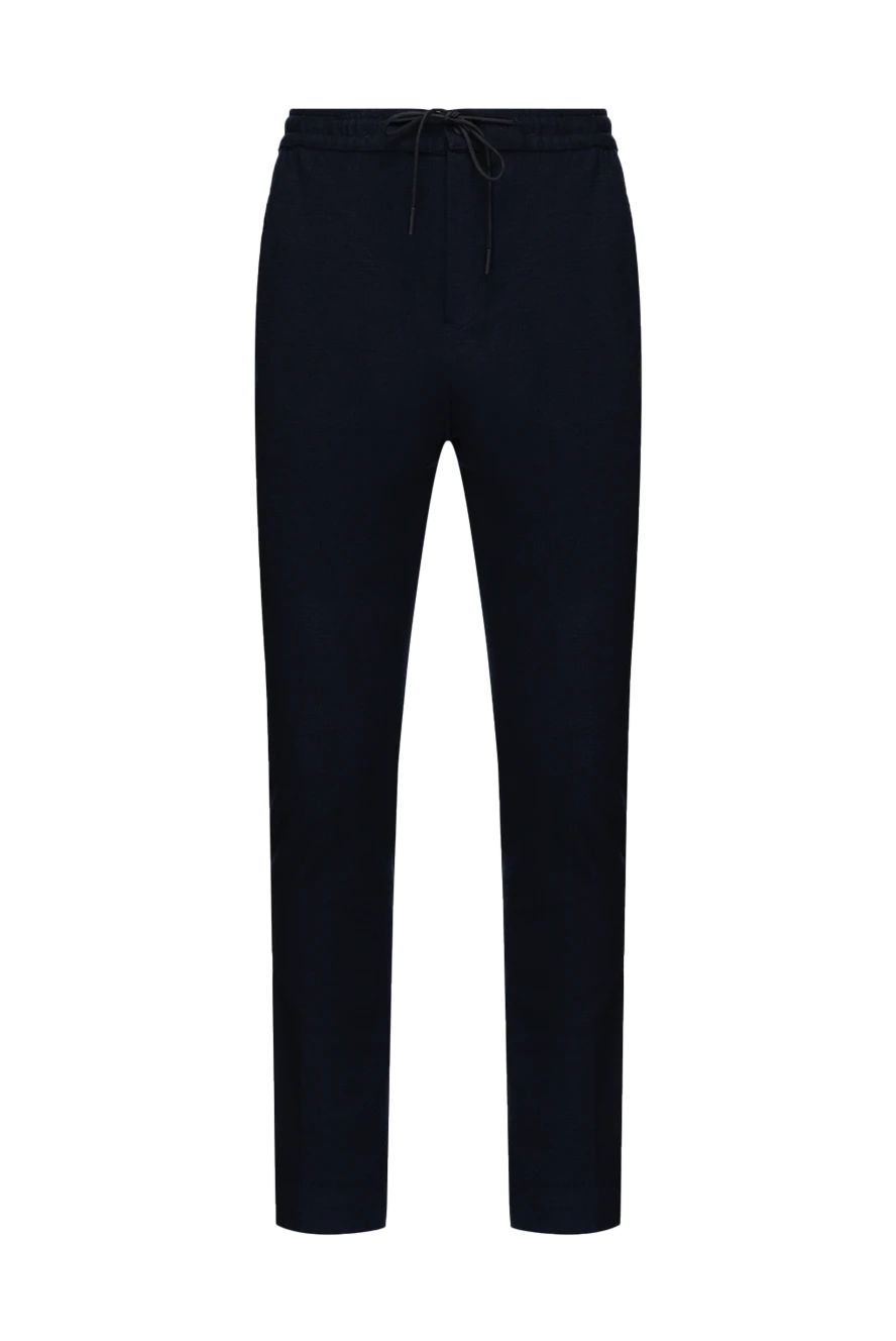 PT01 (Pantaloni Torino) man men's blue trousers купить с ценами и фото 175478 - photo 1