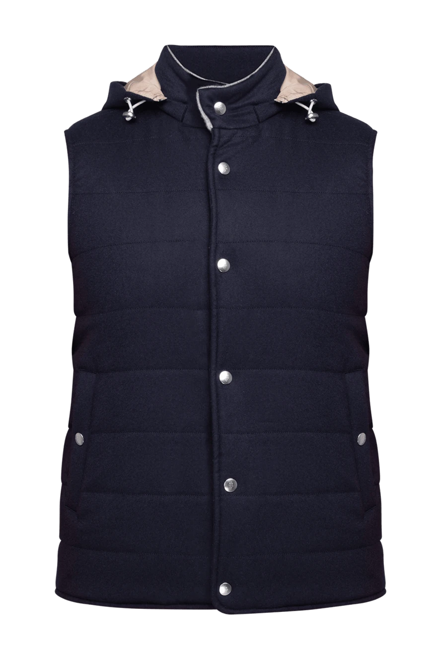 Eleventy man blue waistcoat for men купить с ценами и фото 175485 - photo 1