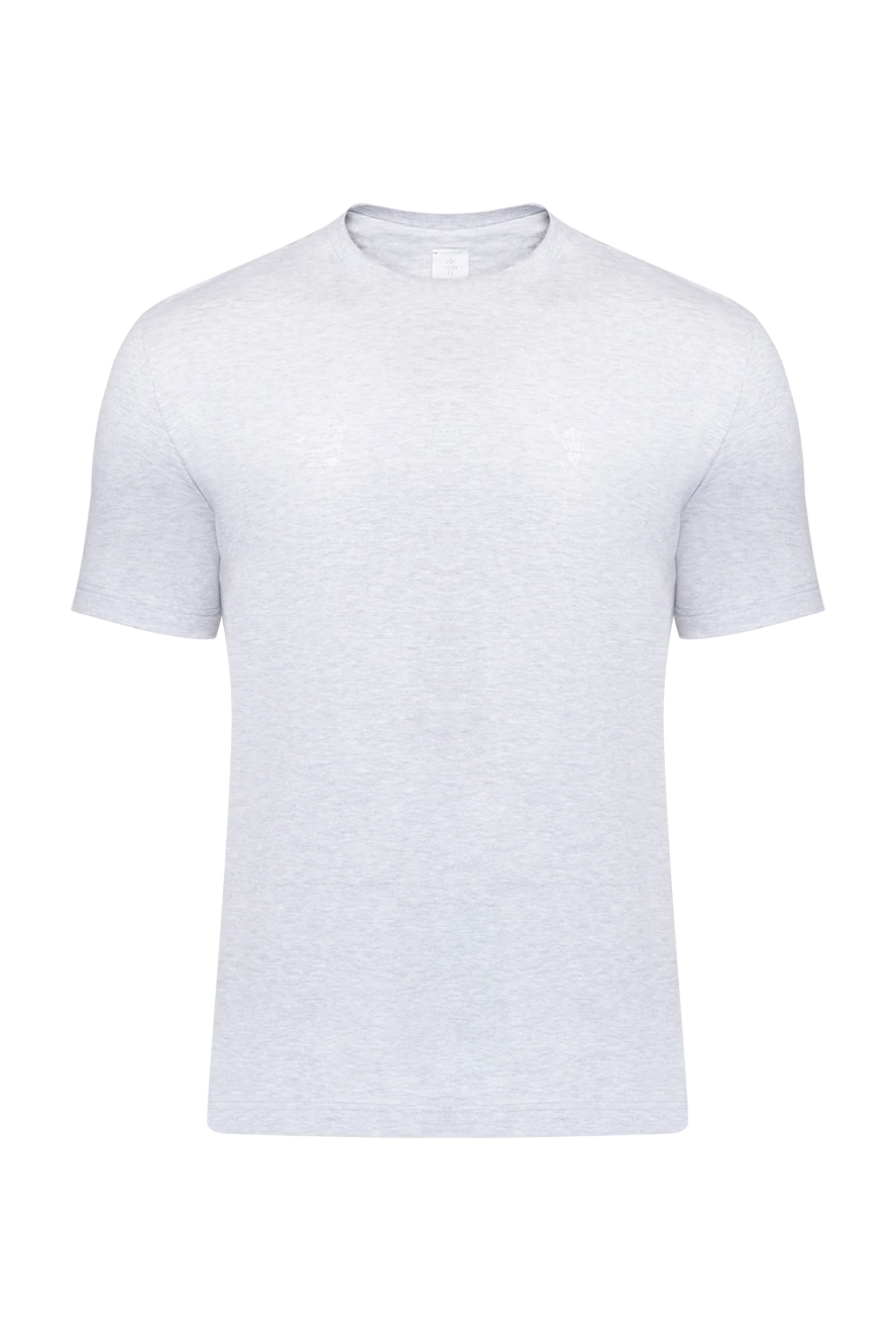 Eleventy man gray cotton t-shirt for men купить с ценами и фото 175499 - photo 1