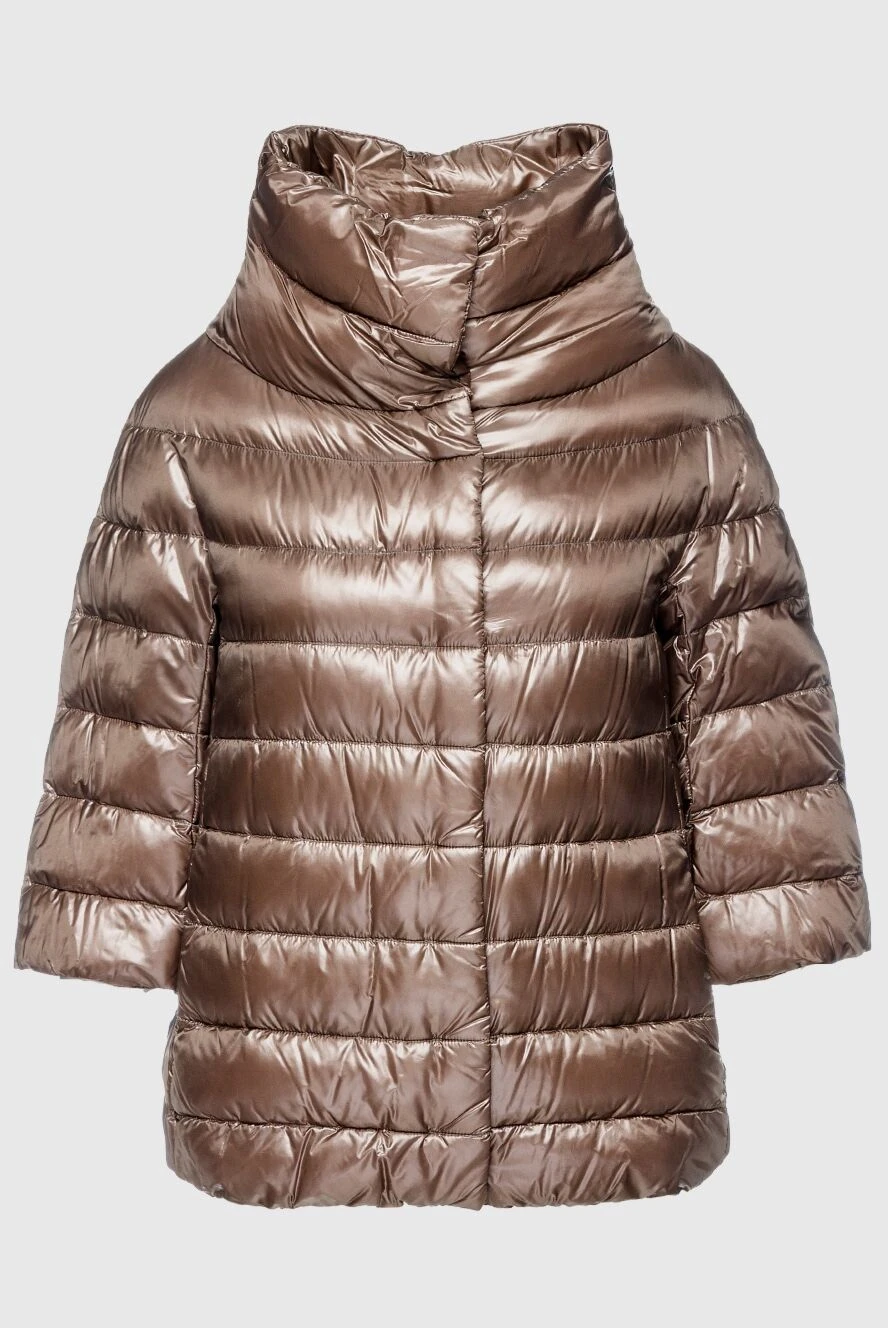 Herno woman beige polyamide down jacket for women купить с ценами и фото 175517 - photo 1