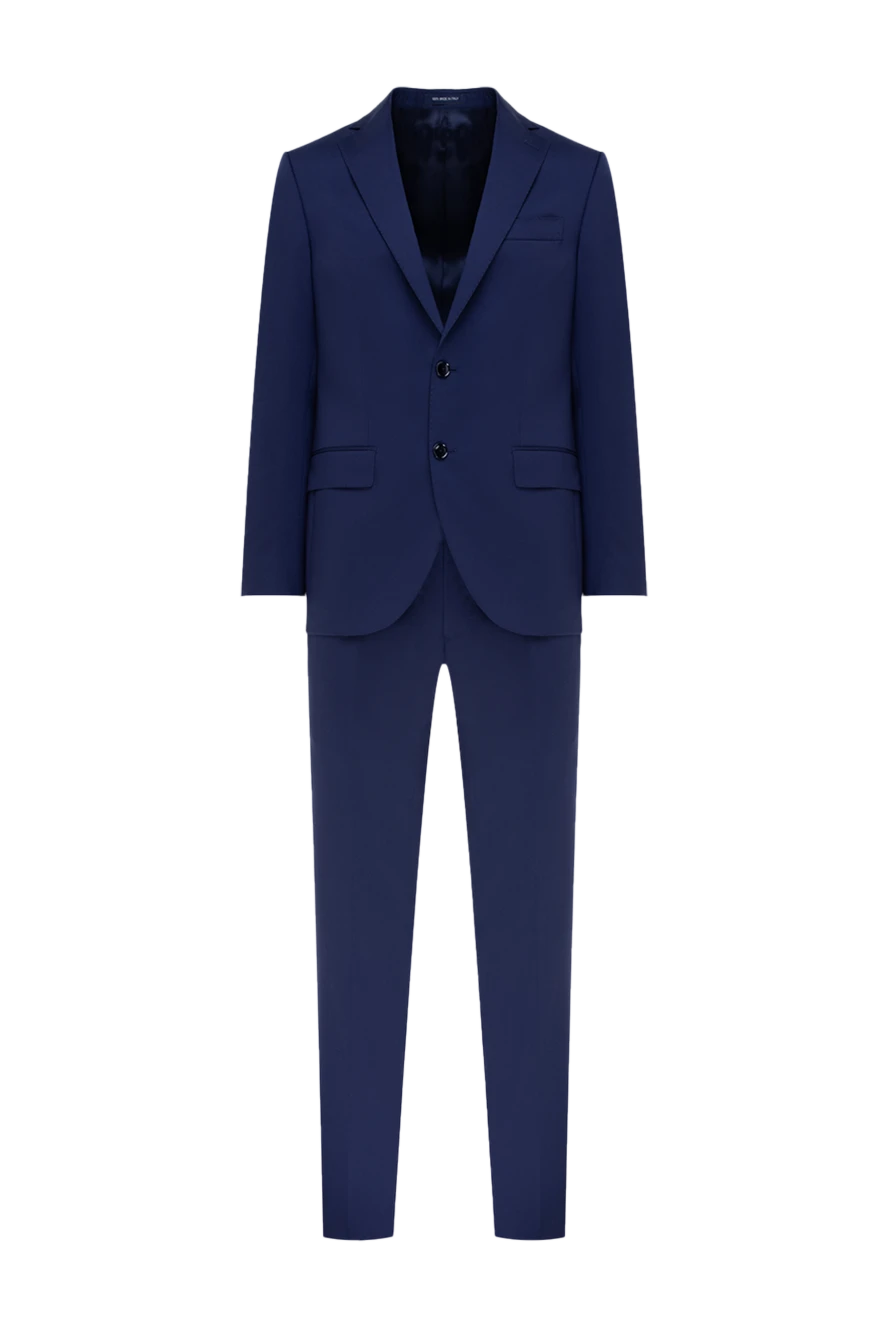 Sartoria Latorre man men's blue wool suit купить с ценами и фото 175547 - photo 1