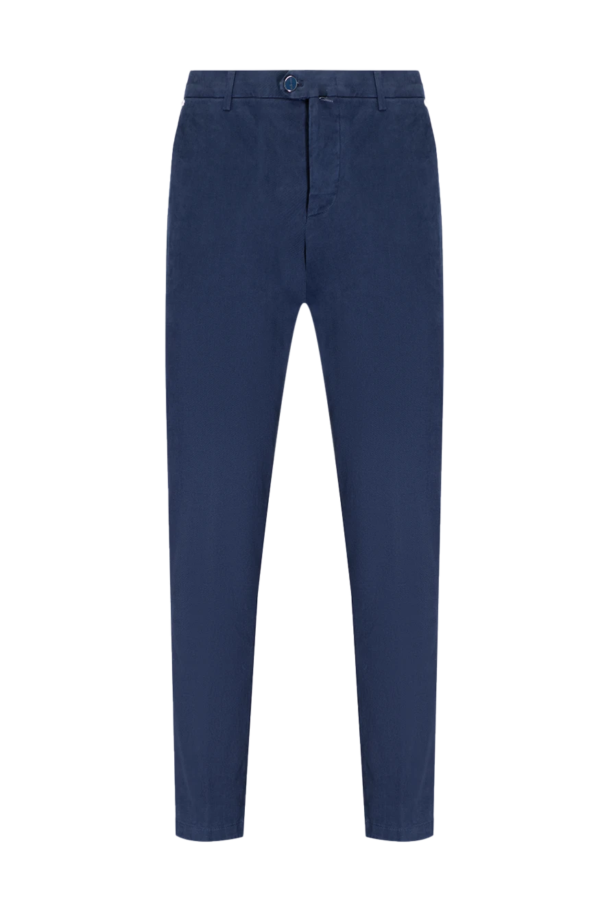 Kiton күнделікті стильдегі қара көк түсті ерлерге арналған мақта шалбар
175581 - фото 1