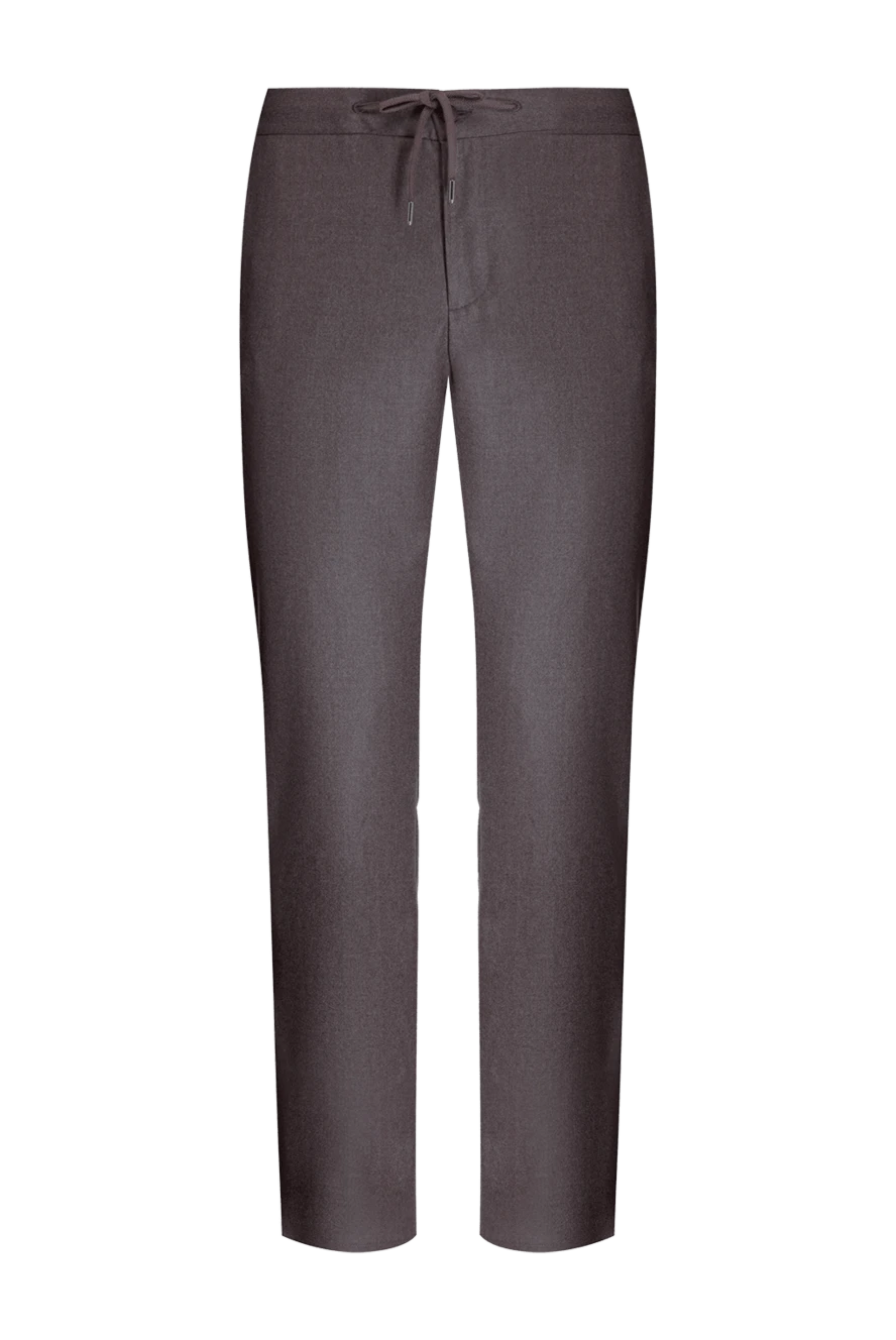 Cesare di Napoli man men's brown trousers купить с ценами и фото 175602 - photo 1