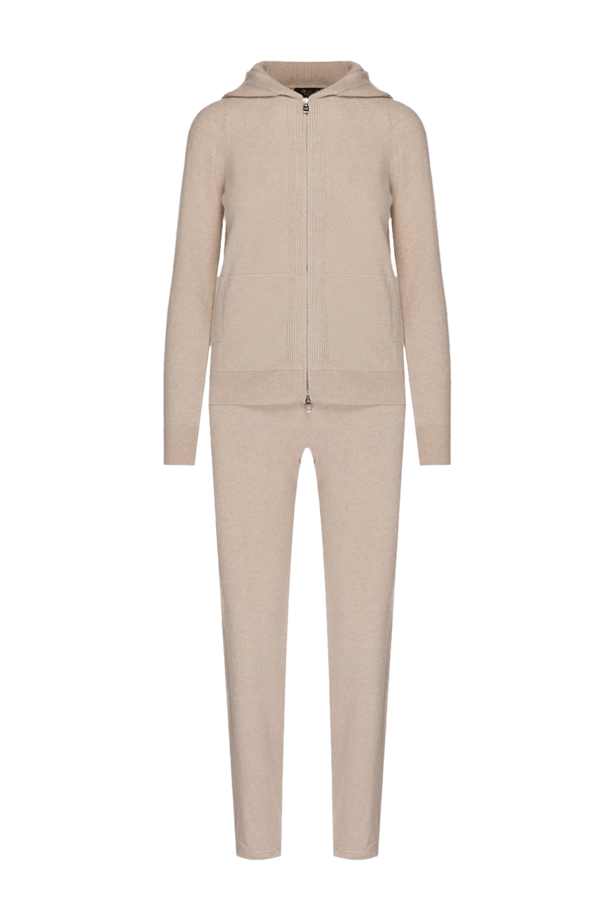 Loro Piana woman women's beige cashmere walking suit купить с ценами и фото 175756 - photo 1