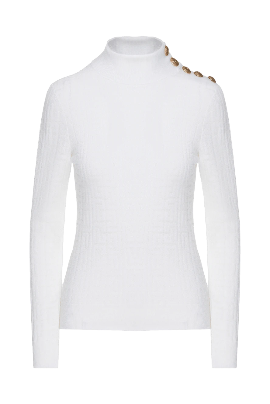 Balmain woman white jumper for women купить с ценами и фото 175773 - photo 1