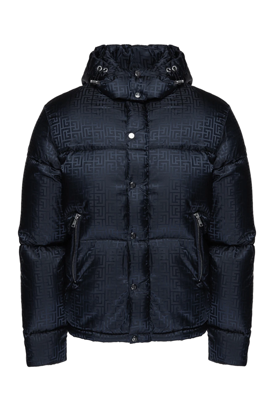 Balmain man black polyester down jacket for men купить с ценами и фото 175779 - photo 1