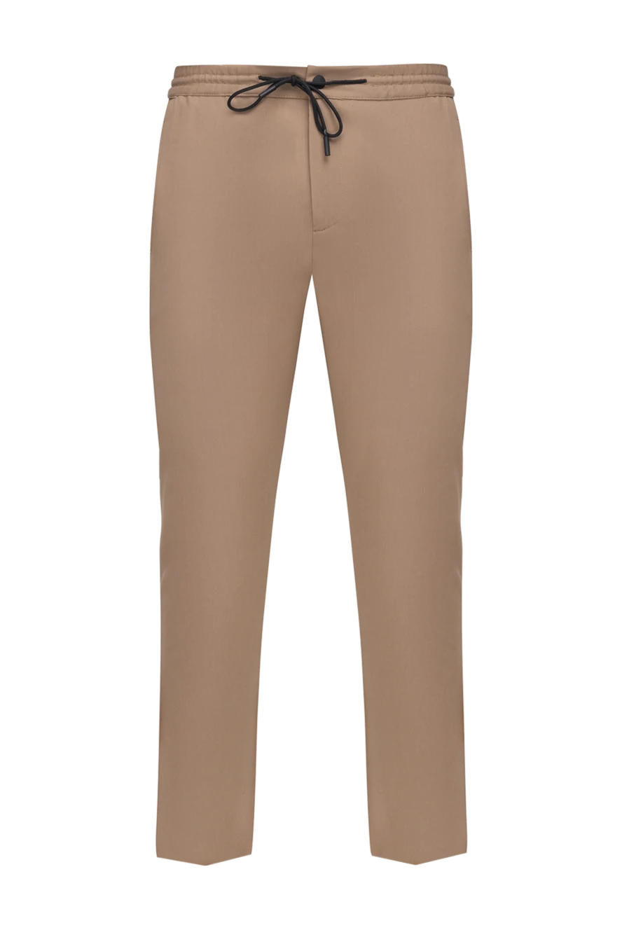 PT01 (Pantaloni Torino) man  men's beige trousers купить с ценами и фото 175786 - photo 1