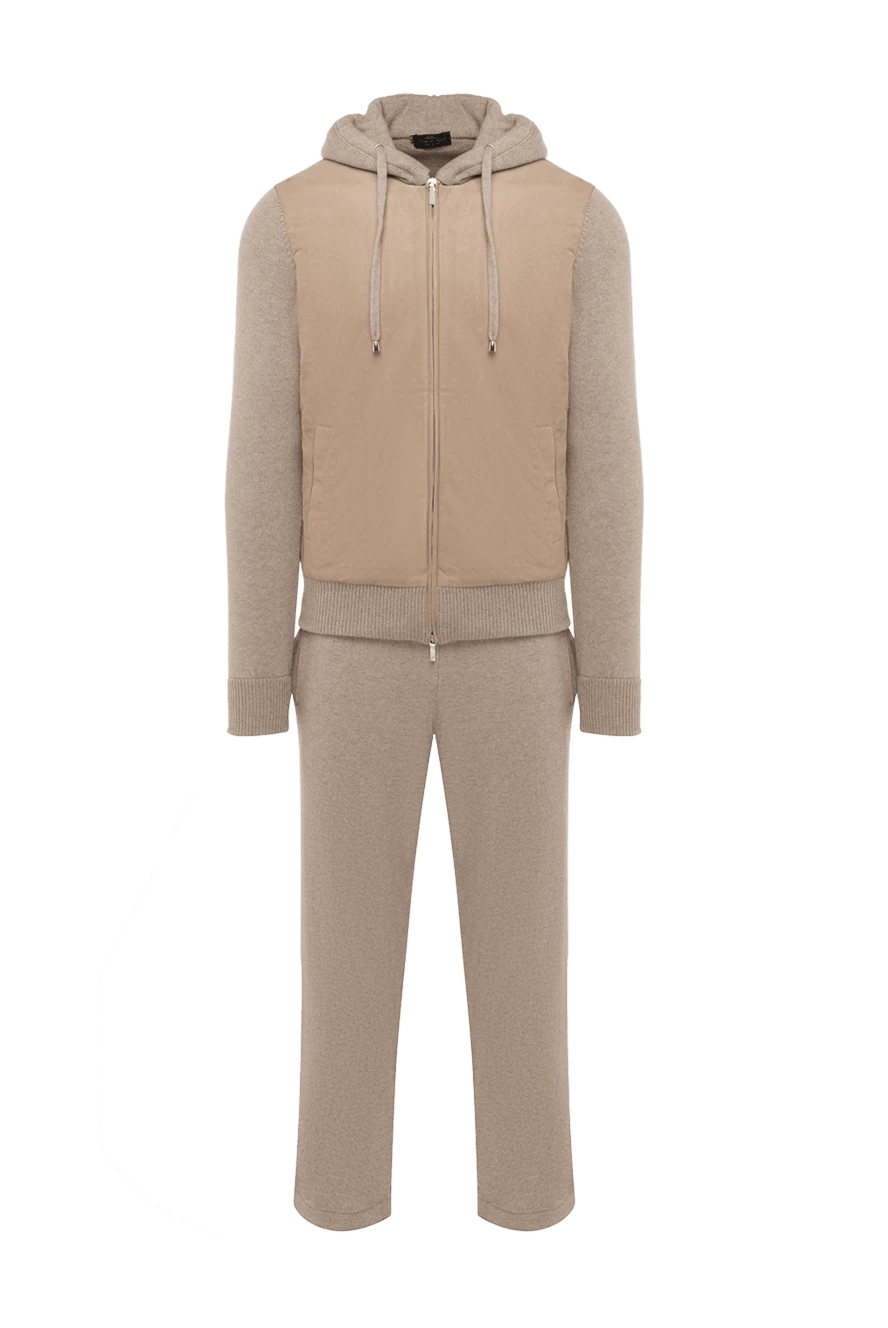 Cesare di Napoli man beige men's walking suit купить с ценами и фото 175813 - photo 1